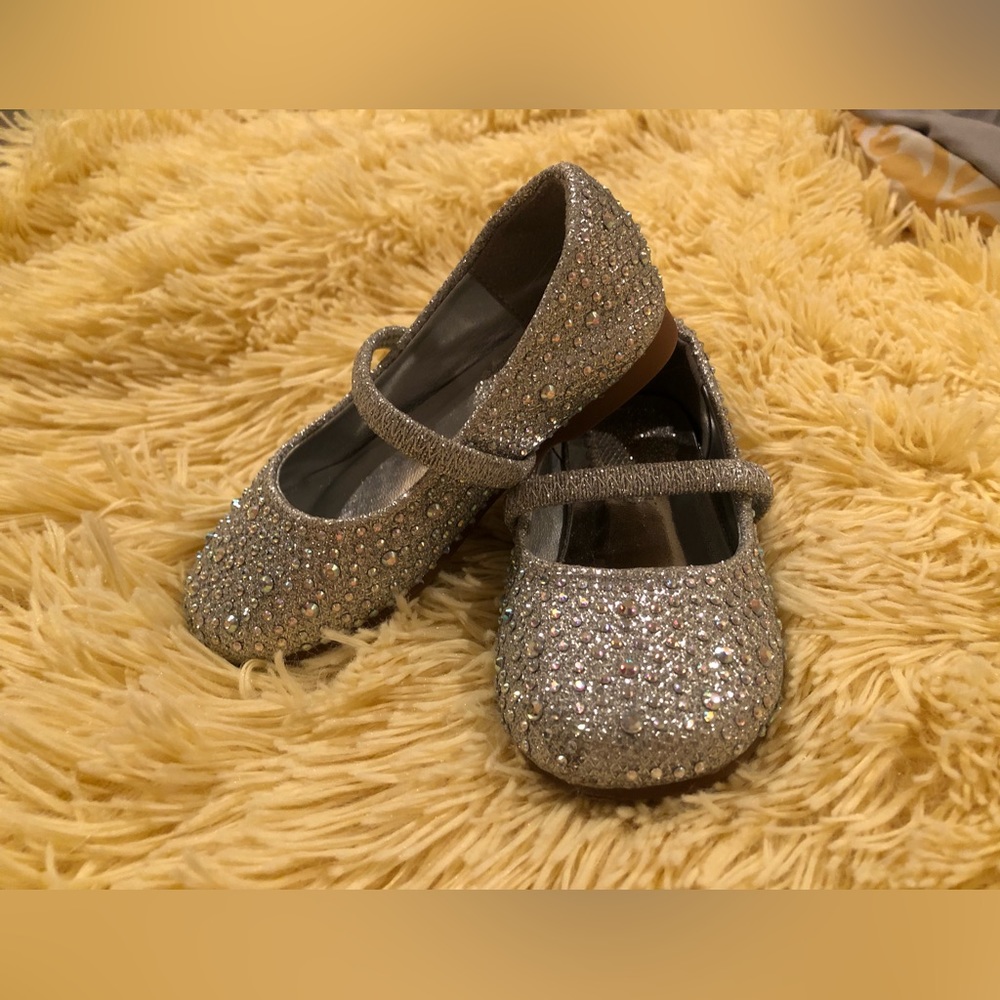 Silver Toddler Shoes
